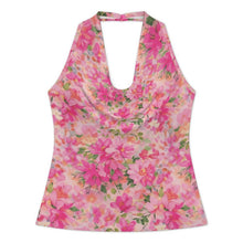 Lade das Bild in den Galerie-Viewer, Personalisierbares Neckholder-Top mit Wasserfallausschnitt