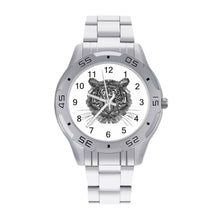 Lade das Bild in den Galerie-Viewer, Armbanduhr mit Foto personalisiert | Edelstahl Herrenuhr Analog