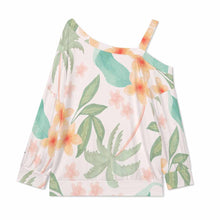 Lade das Bild in den Galerie-Viewer, Einzelbild-Design Sweatshirt mit schrägem Kragen und überschnittenen Schultern für Damen / Frauen T-Shirt A11L mit Foto Design Motiv Text selbst gestalten und bedrucken (Simple Design)