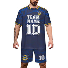 Lade das Bild in den Galerie-Viewer, Fußballanzug Set A57TZ mit Foto Design Motiv Text selbst gestalten und bedrucken (Simple Design)
