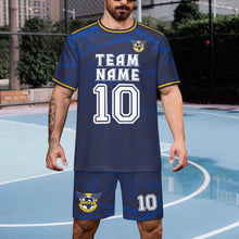 Lade das Bild in den Galerie-Viewer, Fußballanzug Set A57TZ mit Foto Design Motiv Text selbst gestalten und bedrucken (Simple Design)