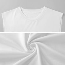 Lade das Bild in den Galerie-Viewer, Einzelbilddruck Männer / Herren Tanktop Ärmelloses T-Shirt A66K mit Fotos Muster Text Logo selbst gestalten und bedrucken