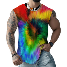 Lade das Bild in den Galerie-Viewer, Multi-Image-Druck Männer / Herren Tanktop Ärmelloses T-Shirt A66K mit Fotos Muster Text Logo selbst gestalten und bedrucken