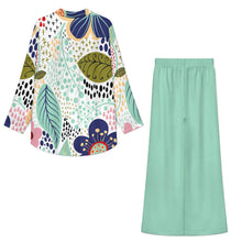 Lade das Bild in den Galerie-Viewer, Einzelbilddruck Damen / Frauen Langärmliger Anzug A73TZ mit Foto Design Motiv Text selbst gestalten und bedrucken