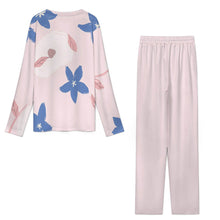 Lade das Bild in den Galerie-Viewer, Einzelbilddruck Damen / Frauen Lässiger Langarm Hosenanzug A86TZ mit Foto Design Motiv Text selbst gestalten und bedrucken