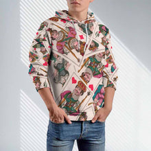 Lade das Bild in den Galerie-Viewer, Einzelbild-Design Loses Taschenloses All-Print-Sweatshirt AMZ für Unisex mit Foto Design Motiv Text selbst gestalten und bedrucken