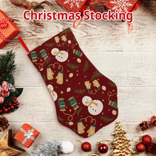 Lade das Bild in den Galerie-Viewer, All Print Weihnachtsstrümpfe in Hundepfotenform mit Foto Design Motiv Text selbst gestalten und bedrucken