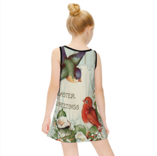 Lade das Bild in den Galerie-Viewer, Ärmelloses Kinder Mädchen Kleid ET018 mit Foto Design Motiv Text selbst gestalten und bedrucken