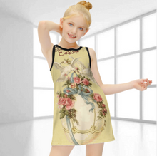 Lade das Bild in den Galerie-Viewer, Ärmelloses Kinder Mädchen Kleid ET018 mit Foto Design Motiv Text selbst gestalten und bedrucken
