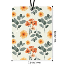 Lade das Bild in den Galerie-Viewer, Auto Aromatherapie Tabletten Auto Lufterfrischer Duft-Spender Duftbaum Raumduft Fahrzeugduft (3 Stück/Packung) mit Foto Design Motiv Text selbst gestalten und bedrucken