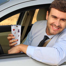 Lade das Bild in den Galerie-Viewer, Auto Becher Kaffeebecher mit Deckel und Strohhalm aus Edelstahl 304 mit Foto Design Motiv Text selbst gestalten und bedrucken