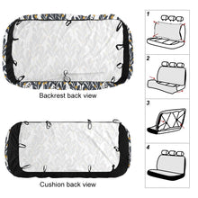 Lade das Bild in den Galerie-Viewer, Auto Rücksitzbezug Autositzbezug mit Foto Design Motiv Text selbst gestalten und bedrucken
