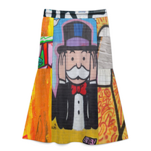 Lade das Bild in den Galerie-Viewer, Multi-Image-Druck Damen / Frauen Halblanger Rock B13Q mit Foto Design Motiv Text selbst gestalten und bedrucken (Simple Design)