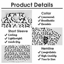 Lade das Bild in den Galerie-Viewer, Herren Kurzarmhemd mit Revers und Taschen B339 mit Fotos Muster Text Logo selbst gestalten und bedrucken