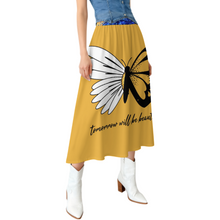 Lade das Bild in den Galerie-Viewer, Multi-Image-Druck Damen / Frauen Halblanger Rock B72Q mit Foto Text selbst gestalten und bedrucken