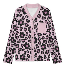 Lade das Bild in den Galerie-Viewer, Einzelbild-Design Damen / Frauen Langärmliger Pyjama Anzug mit V-Ausschnitt B99TZ mit Foto Design Motiv Text selbst gestalten und bedrucken