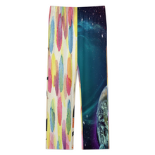 Lade das Bild in den Galerie-Viewer, Multi-Image-Druck Damen / Frauen Langärmliger Pyjama Anzug mit V-Ausschnitt B99TZ mit Foto Design Motiv Text selbst gestalten und bedrucken