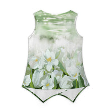 Lade das Bild in den Galerie-Viewer, Damen / Frauen Weste aus Leinenimitat mit V-Ausschnitt BBX mit Foto Design Motiv Text selbst gestalten und bedrucken (Simple Design)