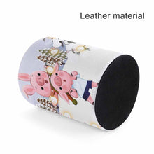 Lade das Bild in den Galerie-Viewer, PU Leder Runder Stifthalter selbst gestalten und bedrucken
