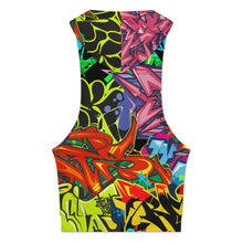 Lade das Bild in den Galerie-Viewer, Damen / Frauen Tank Top mit Kapuze und Taschen BX07 mit Foto Design Motiv Text selbst gestalten und bedrucken (Simple Design)