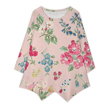 Lade das Bild in den Galerie-Viewer, Einzelbilddruck Damen Langarmshirt aus Leinenimitat Shirt BYL mit Fotos Muster Text Logo selbst gestalten und bedrucken