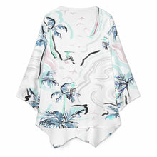 Lade das Bild in den Galerie-Viewer, Einzelbild-Design Damen / Frauen Top aus Leinenimitat mit V-Ausschnitt BZL mit Foto Design Motiv Text selbst gestalten und bedrucken (Simple Design)