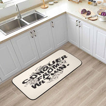 Lade das Bild in den Galerie-Viewer, Badematte Badewannenmatte Badteppich Fußmatte Bodenmatte Extra Lang 100x50cm schnell trocknend strapazierfähig pflegeleicht mit Foto Design Motiv Text selbst gestalten und bedrucken