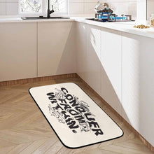 Lade das Bild in den Galerie-Viewer, Badematte Badewannenmatte Badteppich Fußmatte Bodenmatte Extra Lang 100x50cm schnell trocknend strapazierfähig pflegeleicht mit Foto Design Motiv Text selbst gestalten und bedrucken