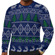 Lade das Bild in den Galerie-Viewer, Einzelbild-Design Herren / Männer Langärmeliges Pullover Sweatshirt C20H mit Foto Design Motiv Text selbst gestalten und bedrucken