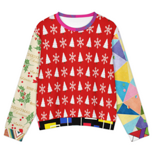 Lade das Bild in den Galerie-Viewer, Multi-Image-Design Herren / Männer Langärmeliges Pullover Sweatshirt C20H mit Foto Design Motiv Text selbst gestalten und bedrucken