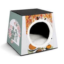 Lade das Bild in den Galerie-Viewer, Multi-Image-Design Kapsel Haustier Waterloo Katzenhundekorb Indoor mit Foto selbst gestalten und bedrucken