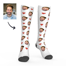 Lade das Bild in den Galerie-Viewer, Farbliche Strümpfe Socken Damen / Herren selbst gestalten und bedrucken