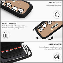 Lade das Bild in den Galerie-Viewer, DIY Switch Travel Case EVA Hülle Spielekonsolen Tasche Für Nintendo Switch / Switch Lite mit Foto Design Motiv Text selbst gestalten und bedrucken