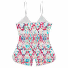Lade das Bild in den Galerie-Viewer, Damen Kurzoverall sommerlicher Jumpsuit Overall mit Spaghettiträger LTK mit Foto Design Motiv Text selbst gestalten und bedrucken (Simple Design)