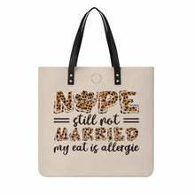 Lade das Bild in den Galerie-Viewer, Damen Leder Handtasche Shopper mit Foto Design Motiv Text selbst gestalten und bedrucken