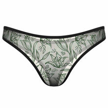 Lade das Bild in den Galerie-Viewer, Damen/Frauen String-Ouvert Sexy Unterhose String Tanga Slip mit Foto Design Motiv Text selbst gestalten und bedrucken