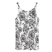 Lade das Bild in den Galerie-Viewer, Damen / Frauen Tank Kleid Bodycon Mode Spaghetti Camisole Trägerkleid F19Q mit Foto Design Motiv Text selbst gestalten und bedrucken (Simple Design)