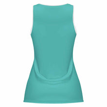 Lade das Bild in den Galerie-Viewer, Damen / Frauen Tank Top Tanktop Sommer Racerback Slim Fit MXLD280 mit Foto Design Motiv Text selbst gestalten und bedrucken (Simple Design)