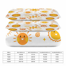 Lade das Bild in den Galerie-Viewer, Dicke Foto Bettwäsche 3 teilig (1 Bettbezug und 2 Kissenbezüge mit doppelseitigem Druck, alles individuell gestaltbar) mit Foto Design Motiv Text selbst gestalten und bedrucken