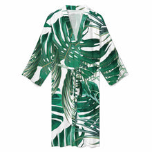 Lade das Bild in den Galerie-Viewer, Einzelbild-Design Bademantel Herren/Männer Morgenmantel Schlafmantel LM003 mit Foto Design Motiv Text selbst gestalten und bedrucken