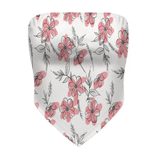 Lade das Bild in den Galerie-Viewer, Einzelbild-Design Damen / Frauen Bandeau Crop Top trägerlos mit Foto Design Motiv Text selbst gestalten und bedrucken