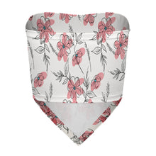 Lade das Bild in den Galerie-Viewer, Einzelbild-Design Damen / Frauen Bandeau Crop Top trägerlos mit Foto Design Motiv Text selbst gestalten und bedrucken