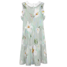 Lade das Bild in den Galerie-Viewer, Einzelbild-Design Damen / Frauen Kleid mit Volants F11Q mit Foto Design Motiv Text selbst gestalten und bedrucken (Simple Design)