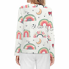 Lade das Bild in den Galerie-Viewer, Einzelbild-Design Damen / Frauen Pyjamaoberteil Schlafanzug-Oberteil AL in weicher Qualität mit Foto Design Motiv Text selbst gestalten und bedrucken