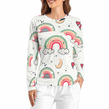 Lade das Bild in den Galerie-Viewer, Einzelbild-Design Damen / Frauen Pyjamaoberteil Schlafanzug-Oberteil AL in weicher Qualität mit Foto Design Motiv Text selbst gestalten und bedrucken