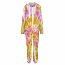 Lade das Bild in den Galerie-Viewer, Einzelbild-Design Unisex Damen / Herren Schlafanzug Pyjama Jumpsuit Overall Einteiler Hausanzug mit Foto Design Motiv Text selbst gestalten und bedrucken
