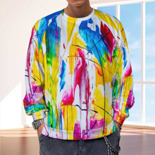 Lade das Bild in den Galerie-Viewer, Einzelbild-Design Herren / Männer Pullover Sweatshirt A27H mit Foto Design Motiv Text selbst gestalten und bedrucken