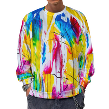 Lade das Bild in den Galerie-Viewer, Einzelbild-Design Herren / Männer Pullover Sweatshirt A27H mit Foto Design Motiv Text selbst gestalten und bedrucken