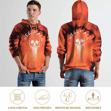 Lade das Bild in den Galerie-Viewer, Einzelbild-Design Herren / Männer Kapuzensweatshirt Hoodie Kapuzenpullover A37H mit Foto Design Motiv Text selbst gestalten und bedrucken