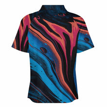 Lade das Bild in den Galerie-Viewer, Einzelbild-Design Herren / Männer Kurzarm Poloshirt T Shirt Sport mit Zipp LTPL20 mit Ihrem Design Foto Motiv Text selbst gestalten und bedrucken